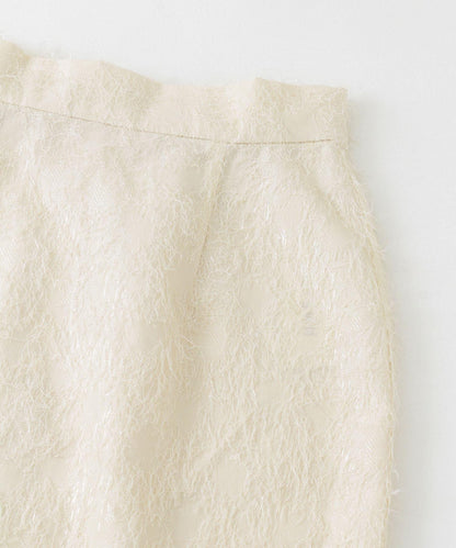 提花流蘇半身裙