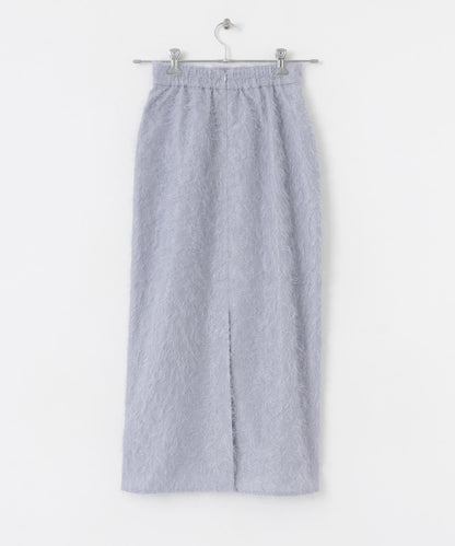 提花流蘇半身裙