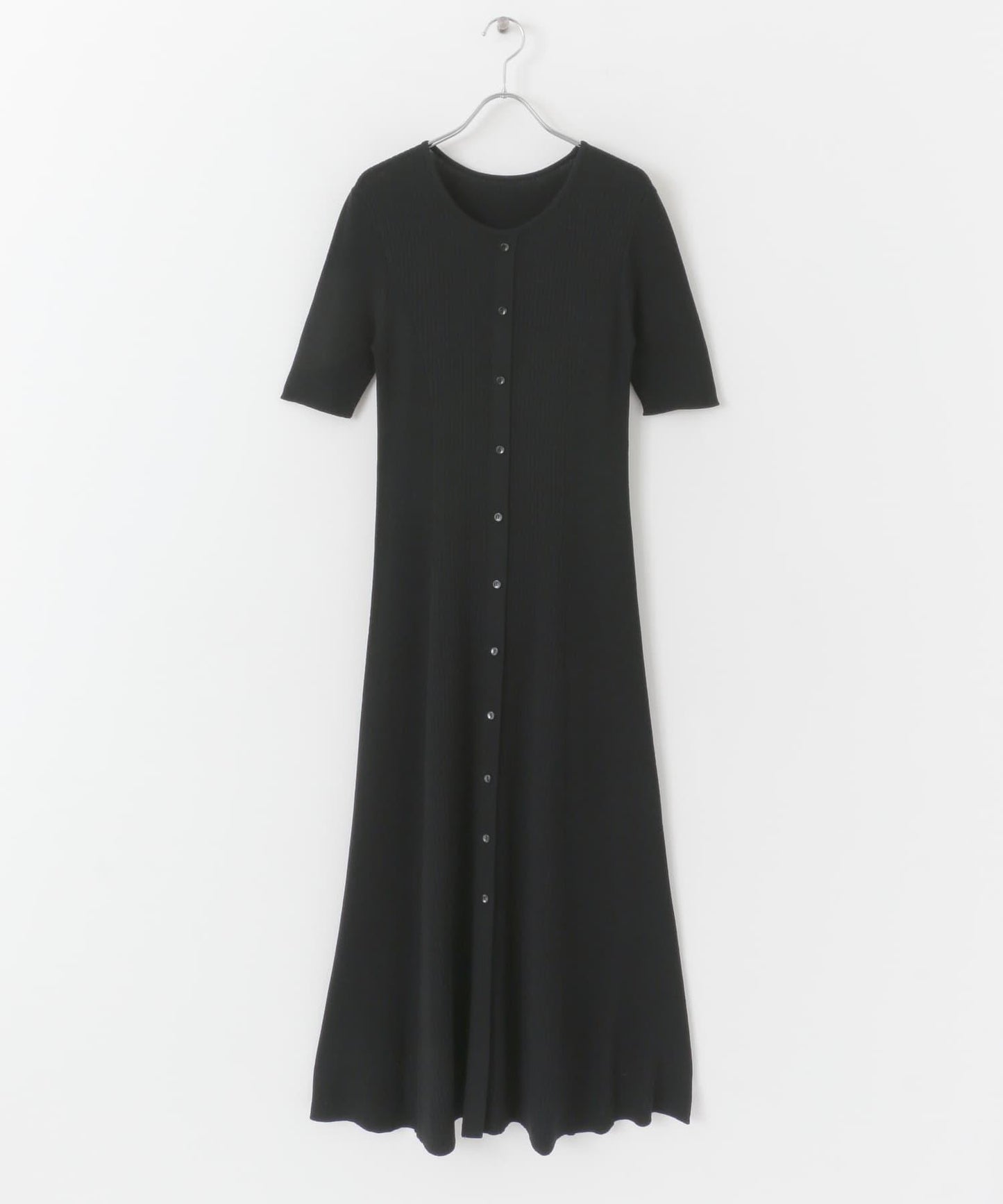 羅紋設計針織連衣裙