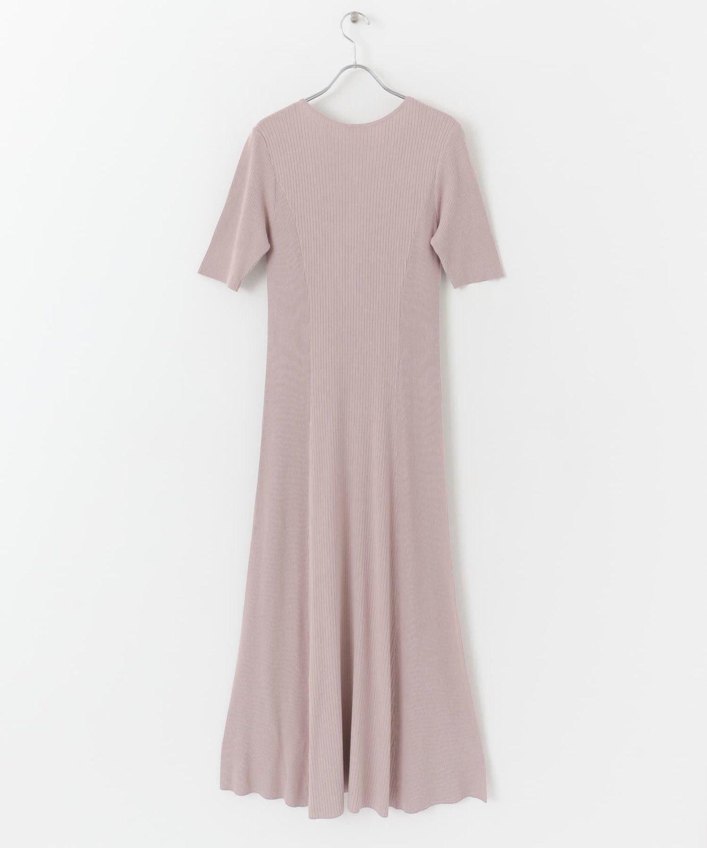 羅紋設計針織連衣裙