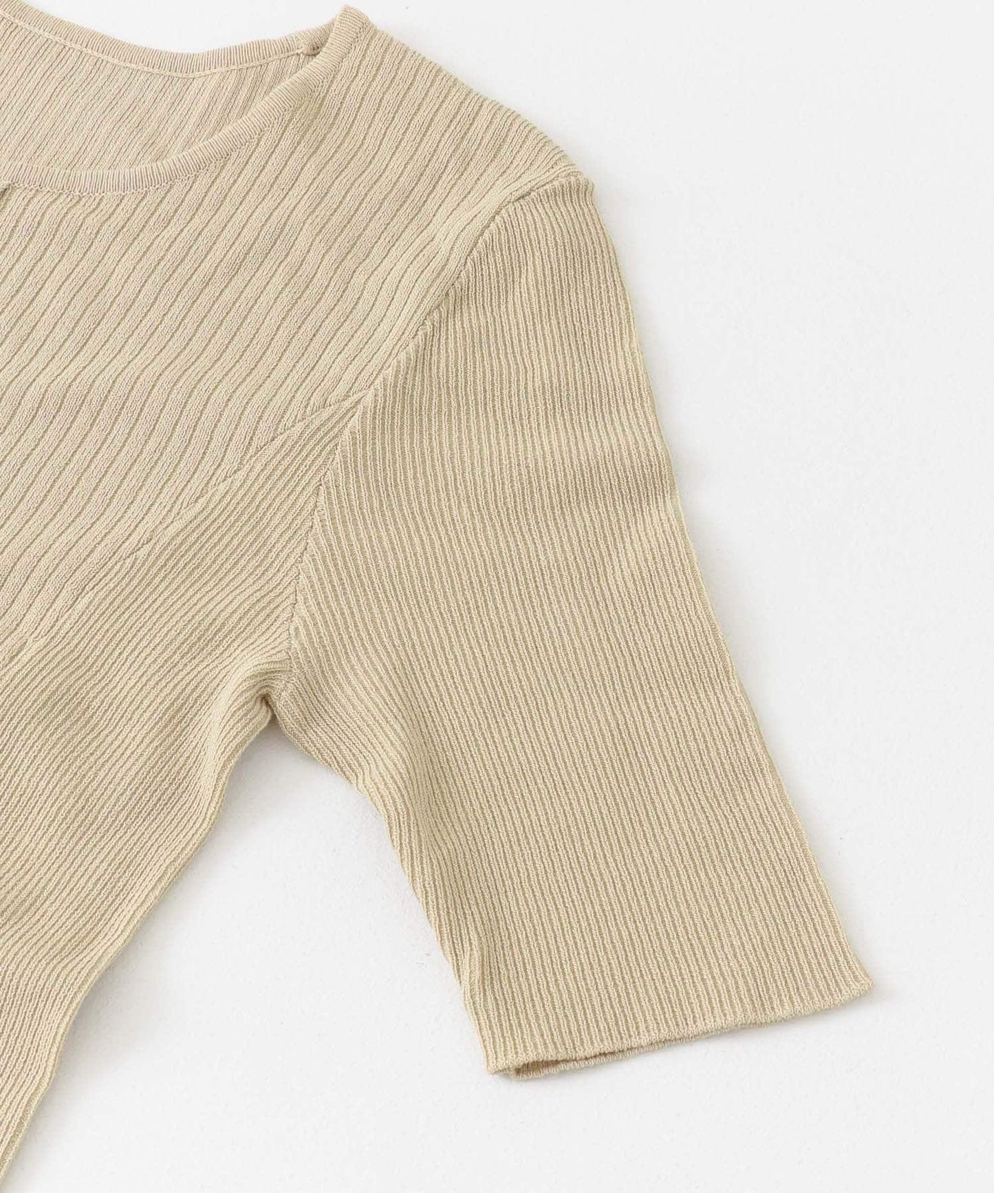 羅紋設計針織連衣裙