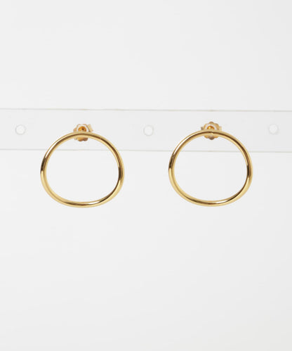 SMELLY so’彎曲圓環耳釘