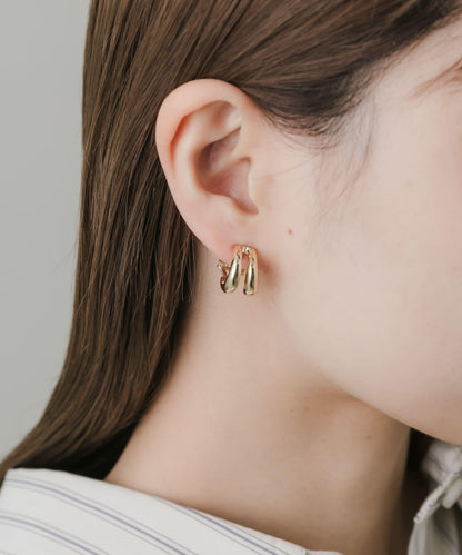 雙圈耳環