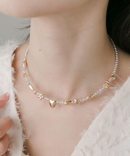 圖案裝飾頸圈項鍊