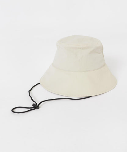 防潑水/防紫外線抽繩漁夫帽