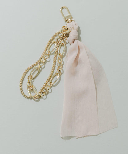 金屬配件蝴蝶結鑰匙鏈