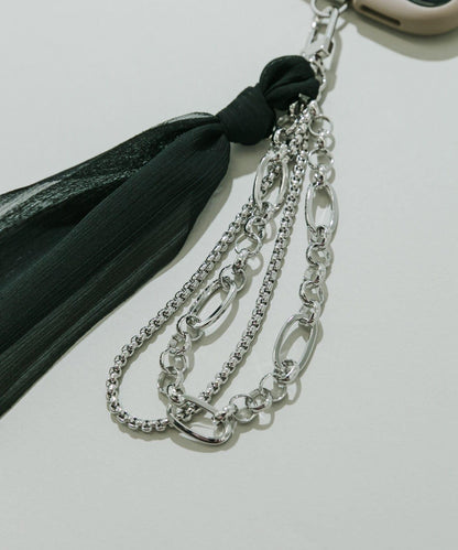 金屬配件蝴蝶結鑰匙鏈