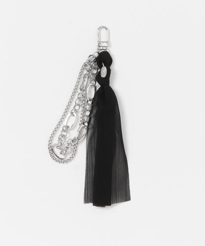 金屬配件蝴蝶結鑰匙鏈