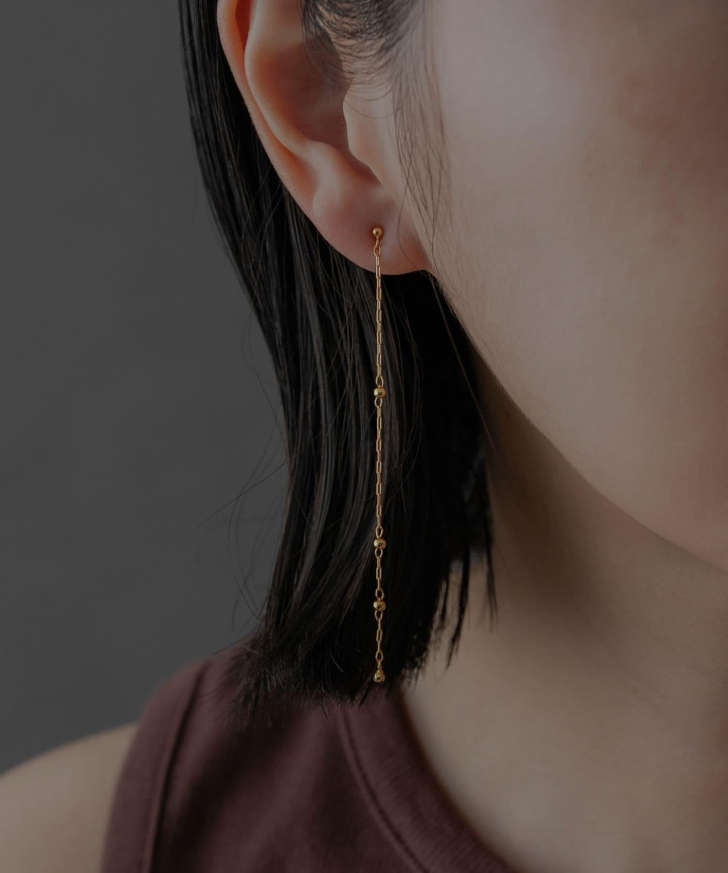 SMELLY so’組合鏈條耳環