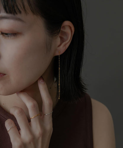 SMELLY so’組合鏈條耳環