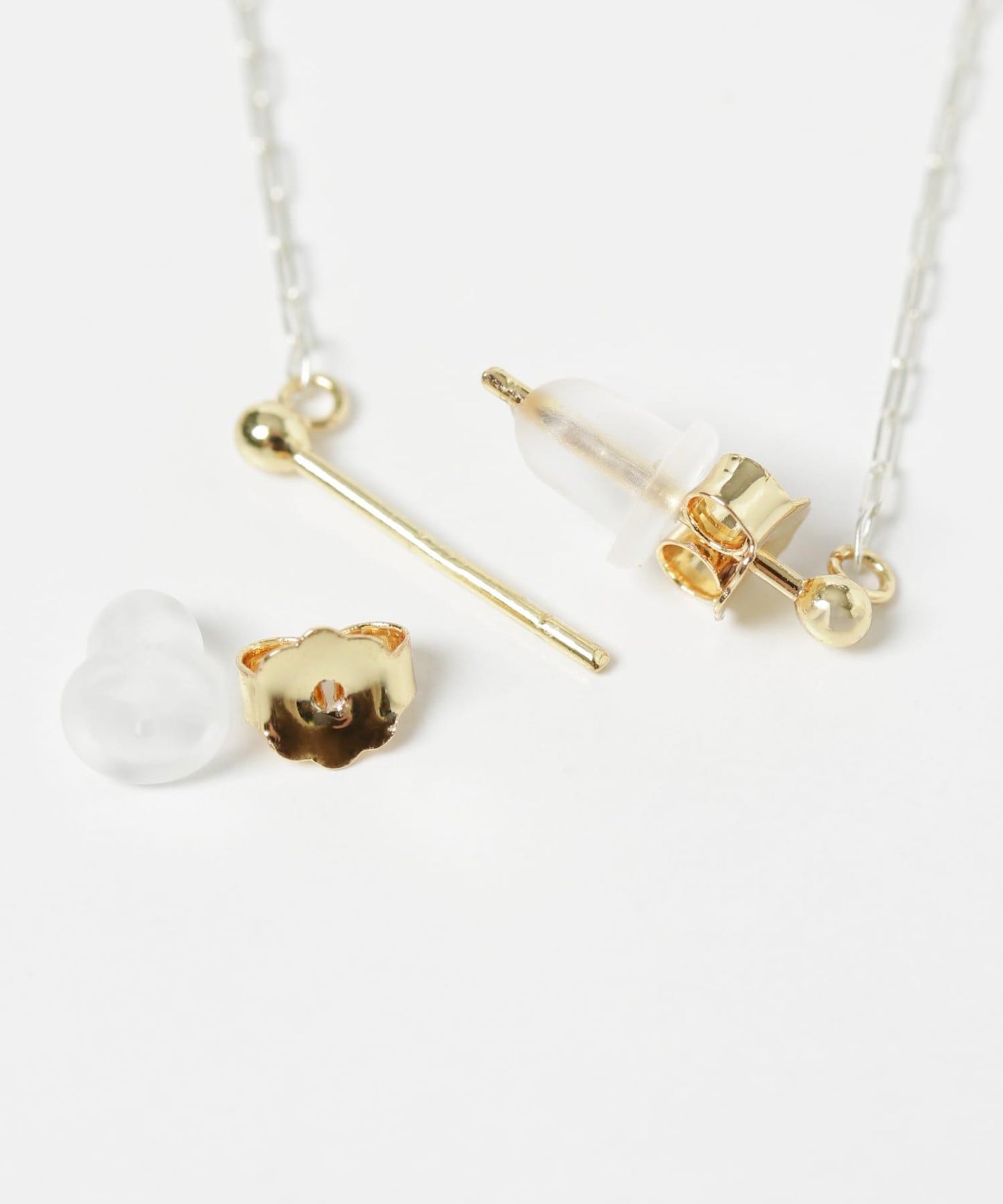 SMELLY so’組合鏈條耳環