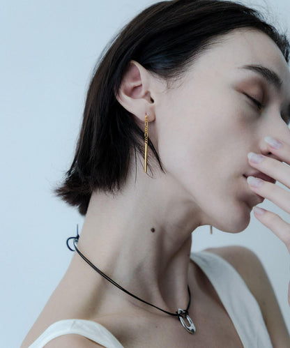 SMELLY so’圓柱形耳釘