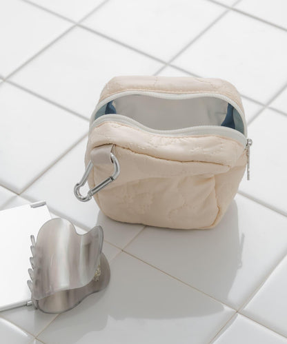 花卉絎縫迷你收納包