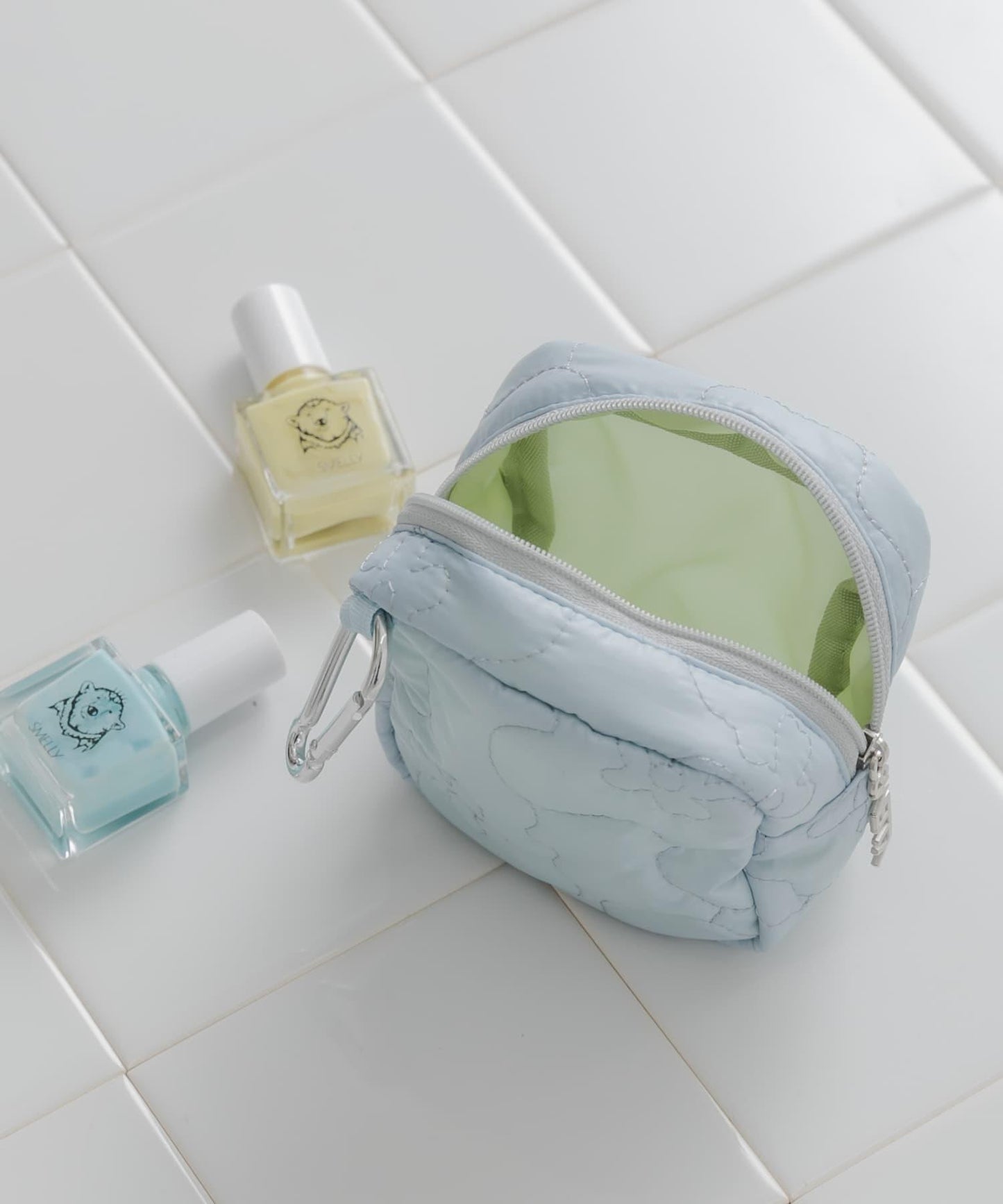 花卉絎縫迷你收納包