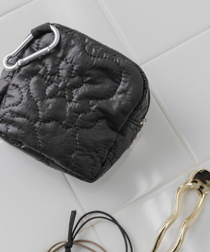 花卉絎縫迷你收納包