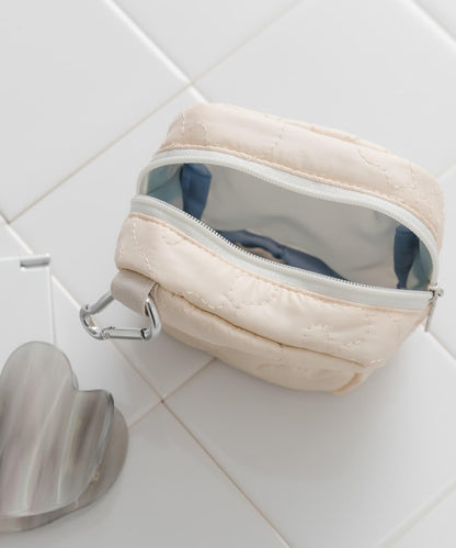 花卉絎縫迷你收納包