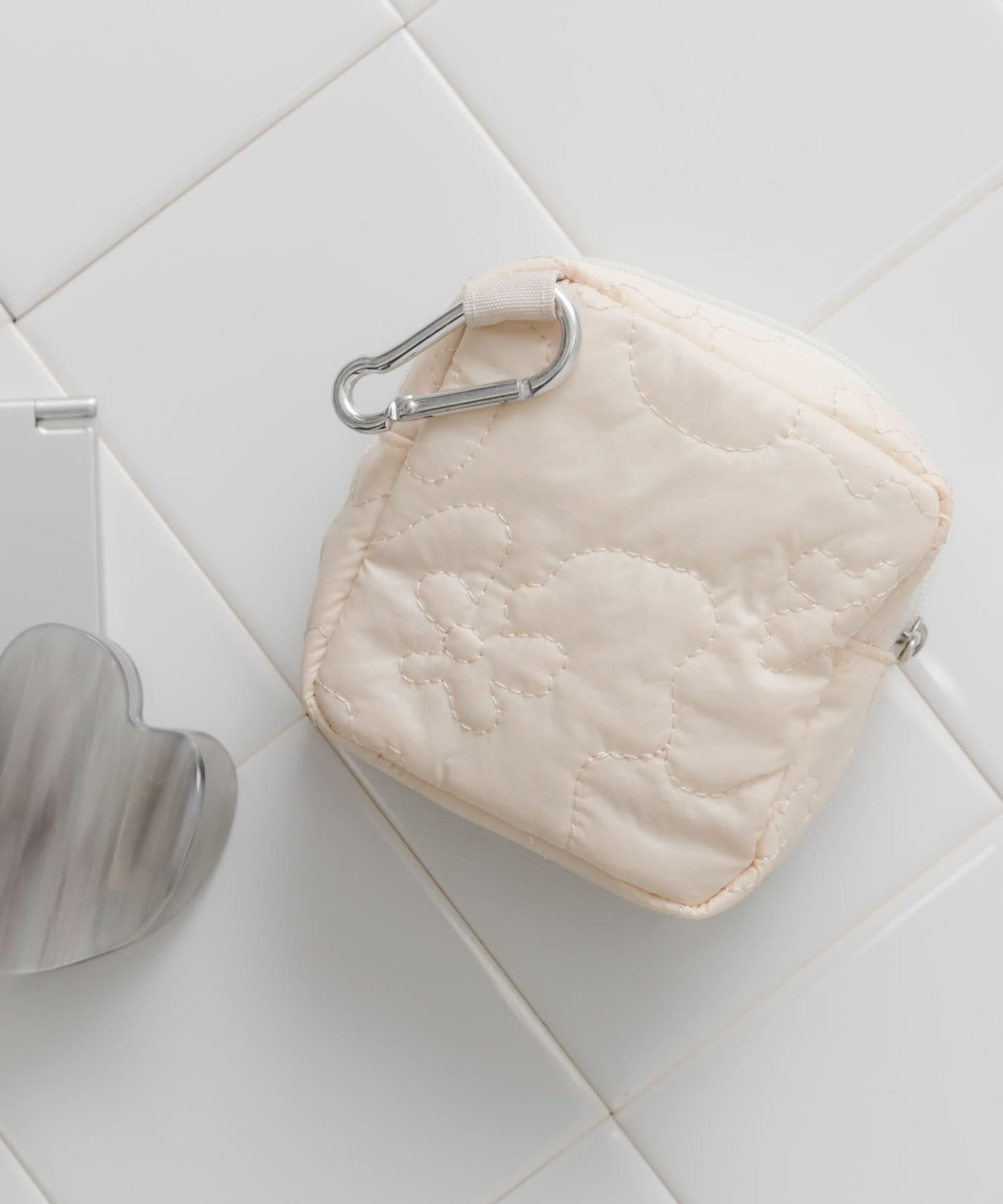 花卉絎縫迷你收納包