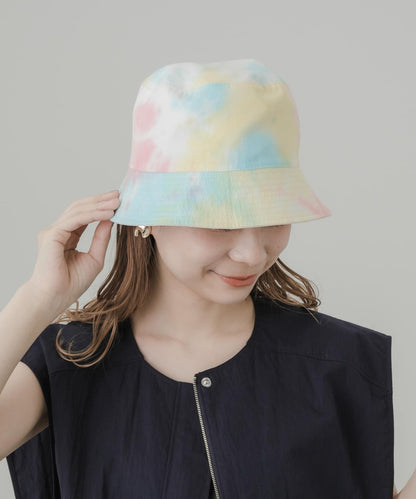 雙面可用扎染漁夫帽