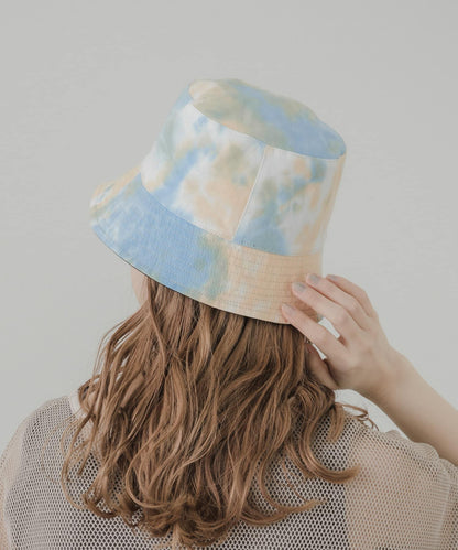 雙面可用扎染漁夫帽