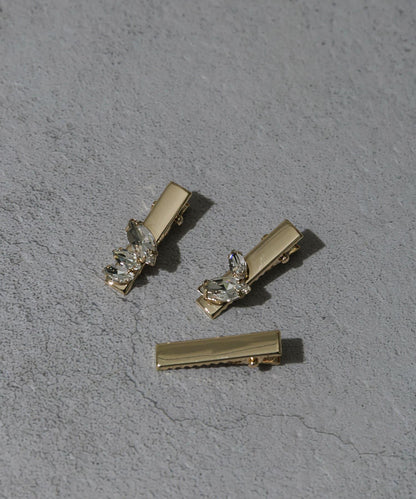 金屬飾品三件套髮夾