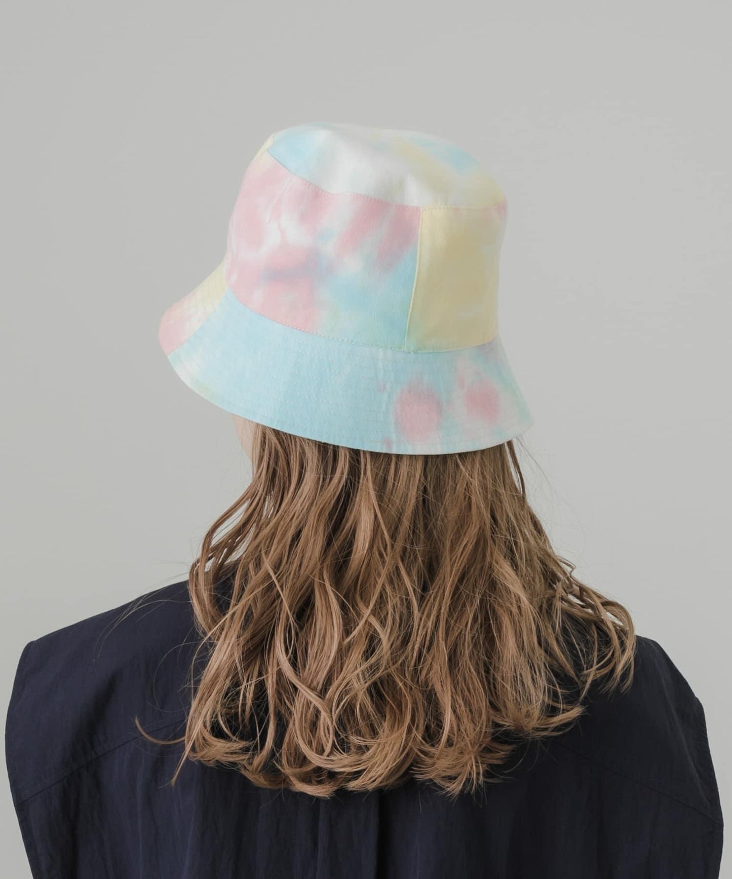 雙面可用扎染漁夫帽