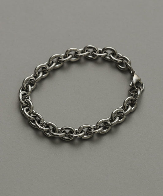 不鏽鋼橢圓鏈條手鍊