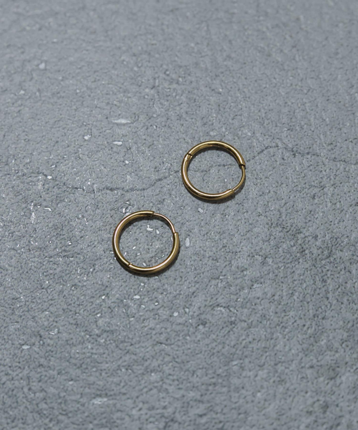 不鏽鋼迷你圓環耳環