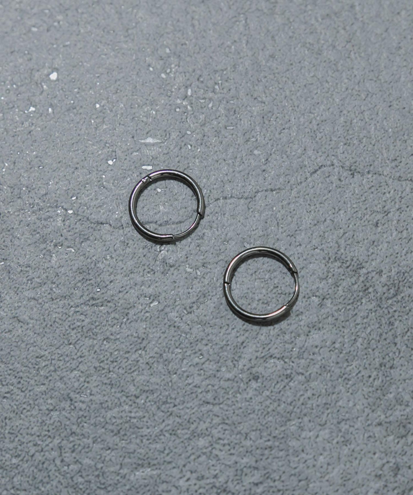 不鏽鋼迷你圓環耳環