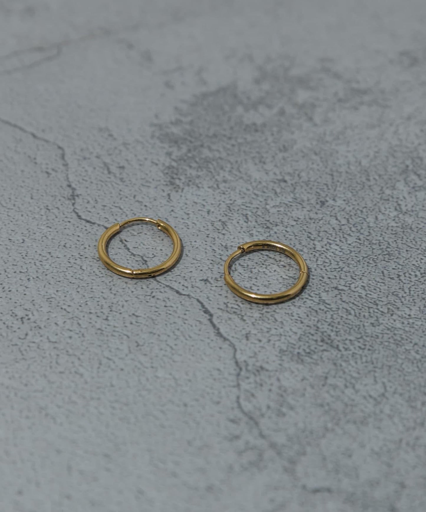 不鏽鋼迷你圓環耳環