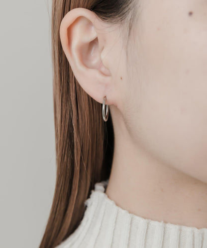 不鏽鋼迷你圓環耳環