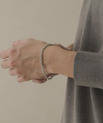 鏈條釦環手鍊