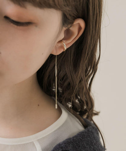 長款鏈條簡約耳夾
