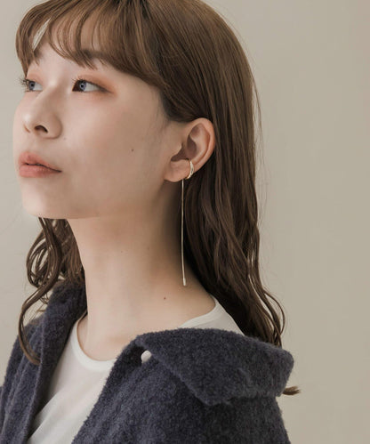 長款鏈條簡約耳夾