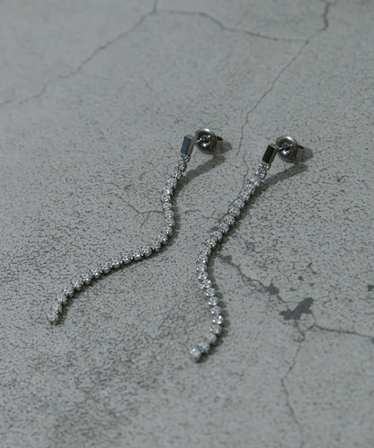 不鏽鋼裝飾鏈條耳環