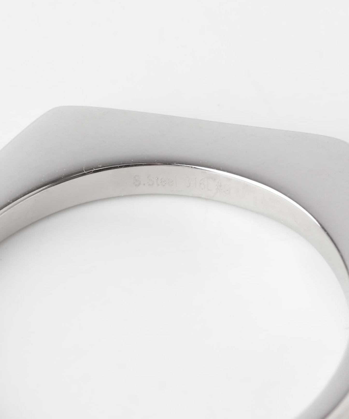 不鏽鋼平面戒指