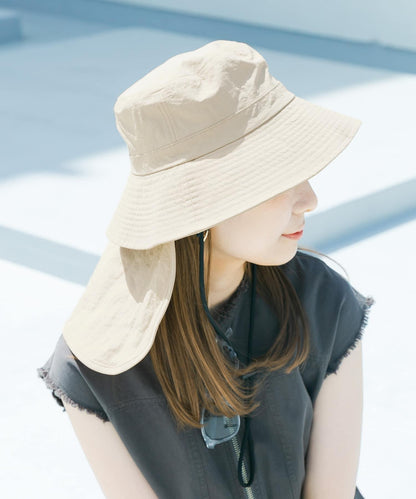 防潑水/防紫外線遮陽漁夫帽