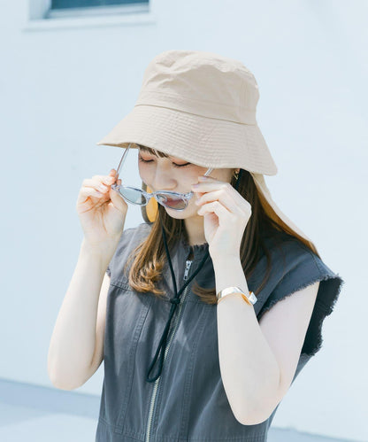 防潑水/防紫外線遮陽漁夫帽