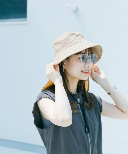 防潑水/防紫外線遮陽漁夫帽