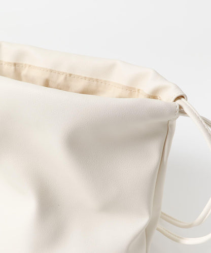 圓形束口單肩包