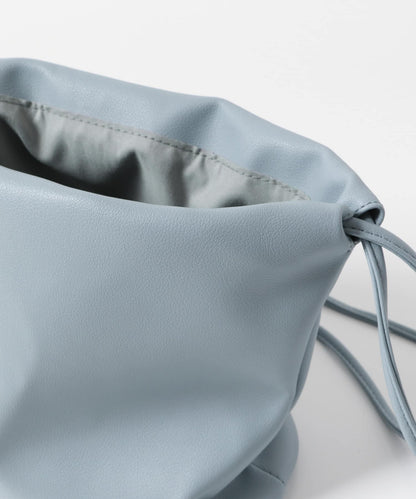 圓形束口單肩包