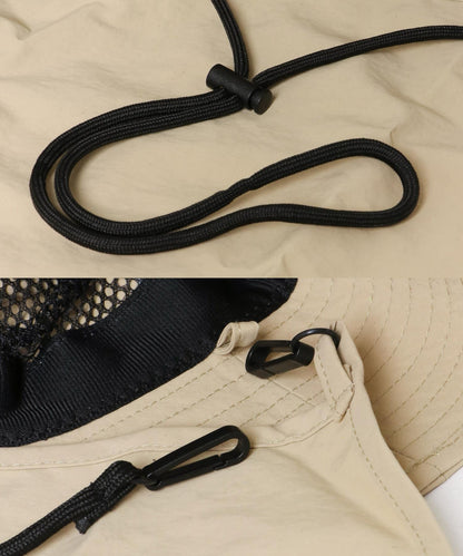 防潑水/防紫外線遮陽漁夫帽