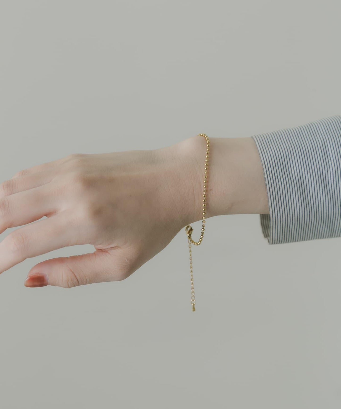 不鏽鋼圓球簡約手鍊