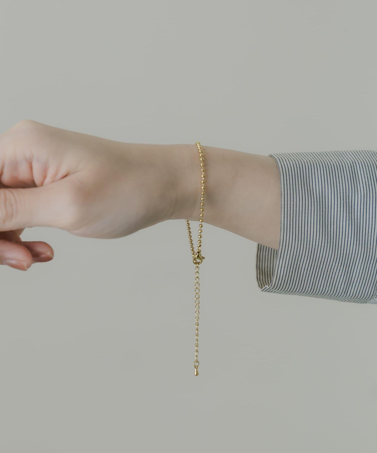 不鏽鋼圓球簡約手鍊