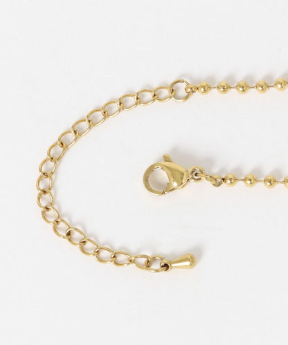 不鏽鋼圓球簡約手鍊