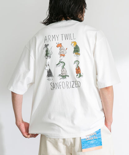 『聯名』ARMY TWILL×Sonny Label印花T恤