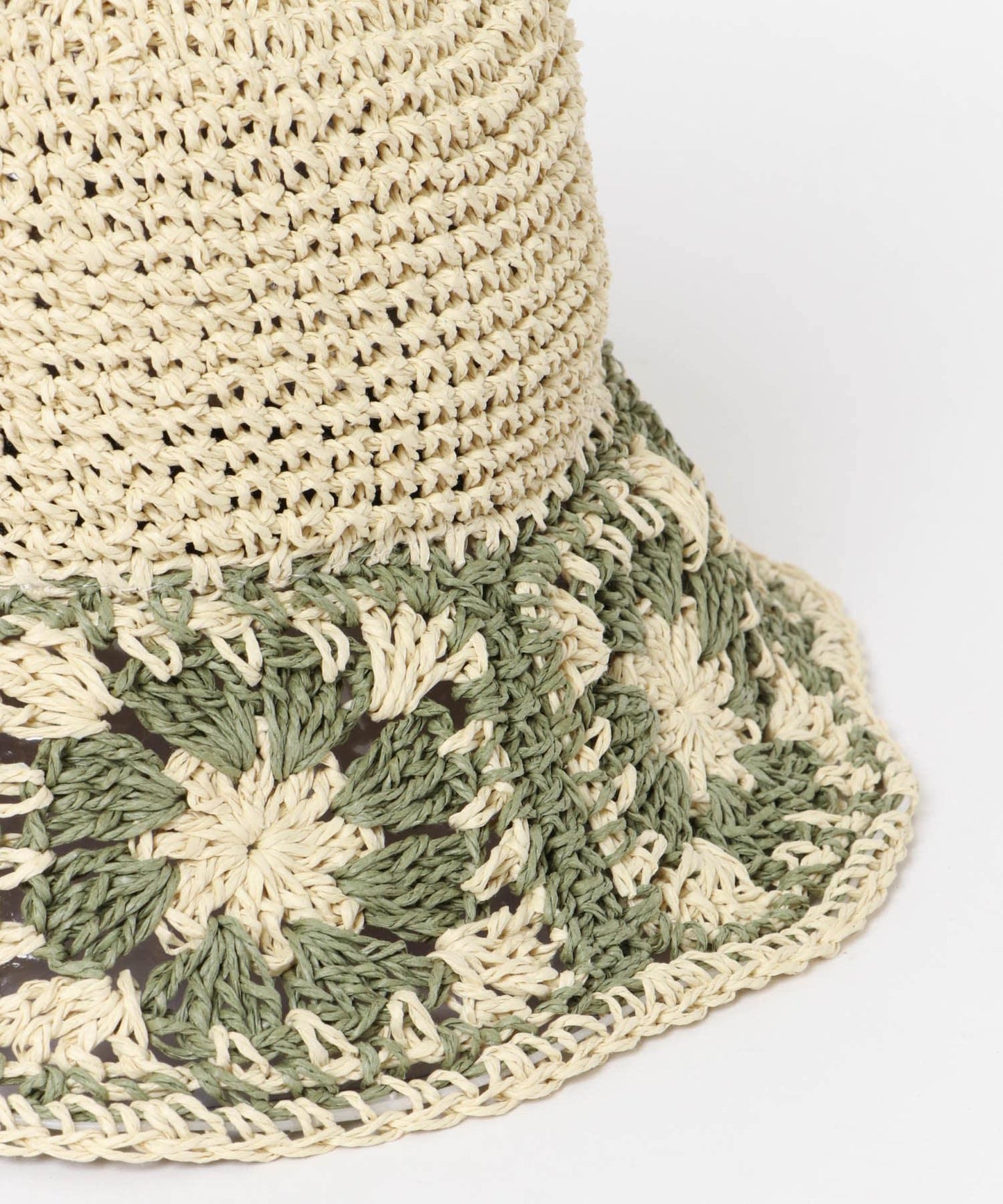 鉤針花樣紙草帽