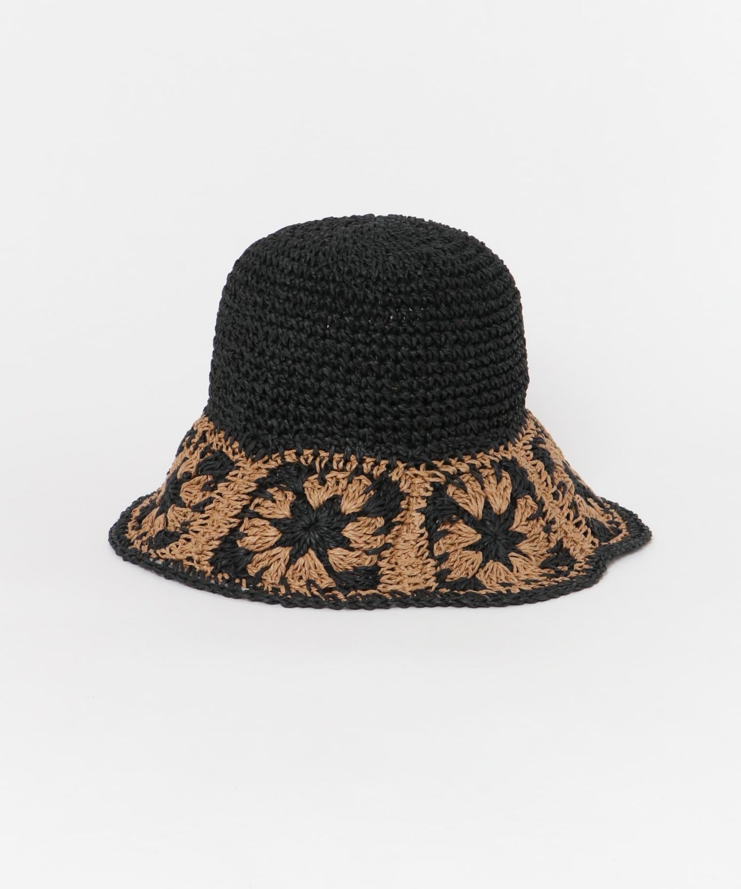 鉤針花樣紙草帽