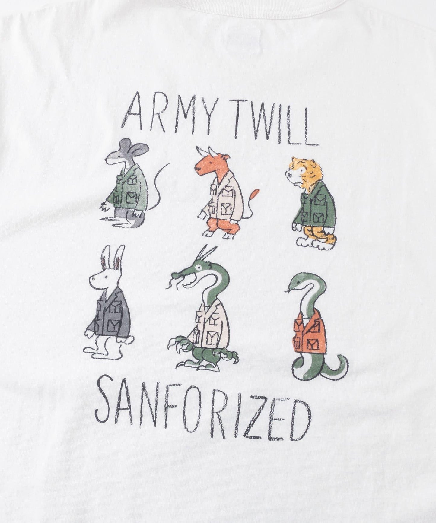『聯名』ARMY TWILL×Sonny Label印花T恤
