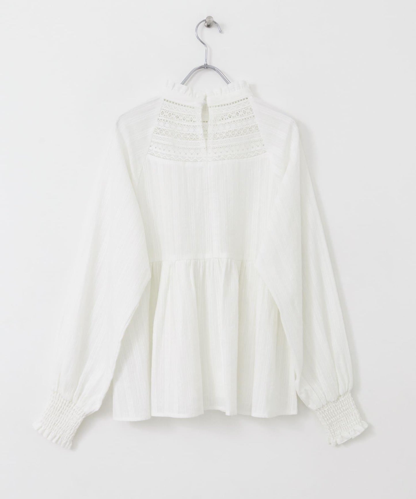 【/部分門店限定】NaokoTakayama蕾絲襯衫