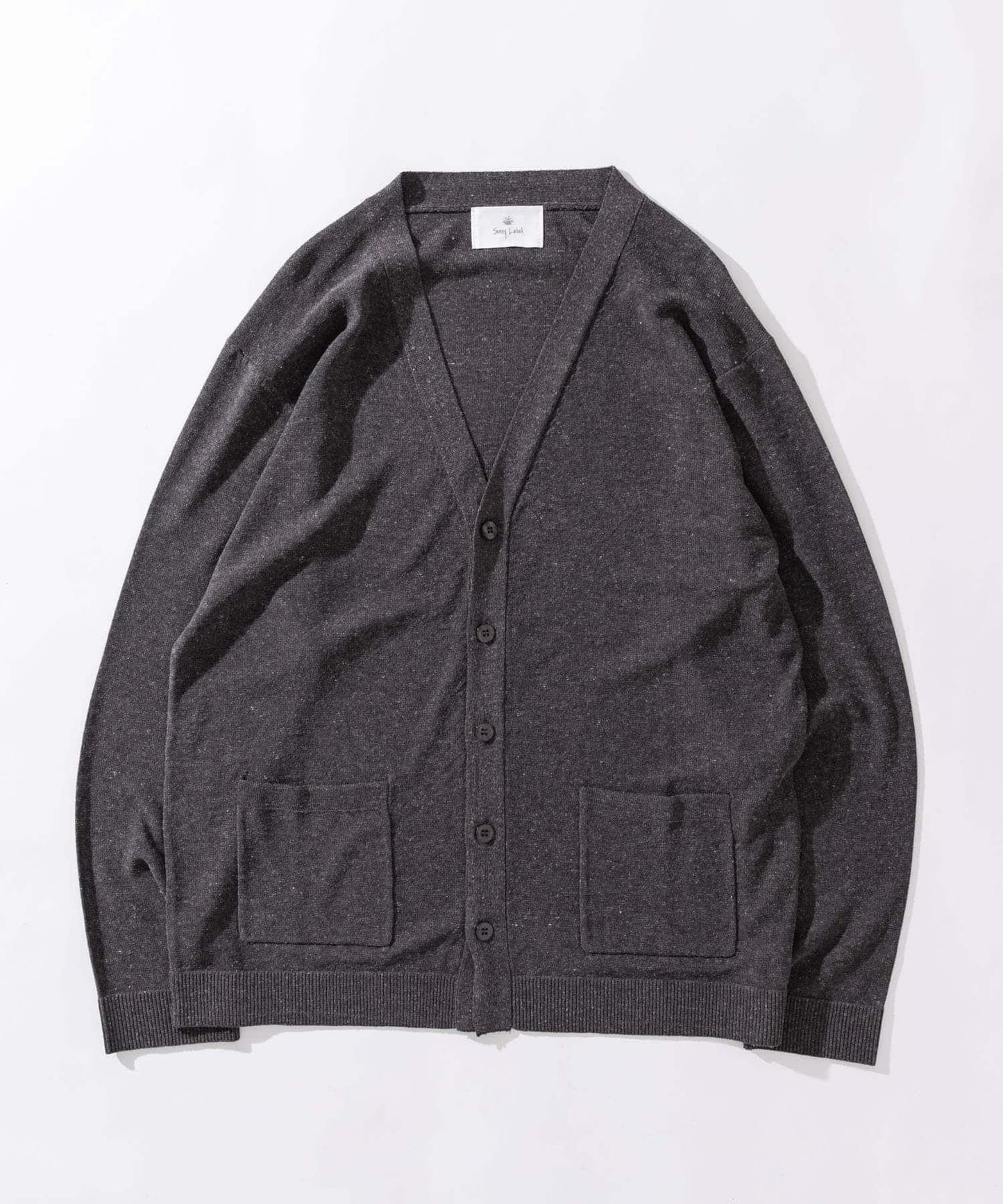 亞麻混紡針織開衫